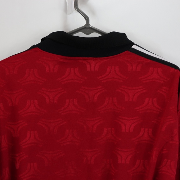 90s Adidas Mens Large Goalkeeper Jersey Red Padded - Picture 6 of 6